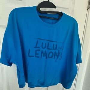 Lululemon Abrasion Resistant Training T-Shirt- Poolside- PTP ~ 23.5” Ed Curtis